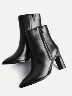 Linzi Jonas Block Heel Ankle Boots Black Online