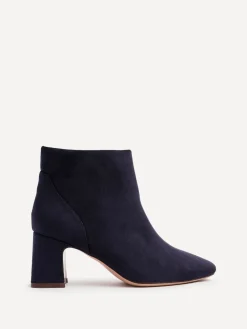 Linzi Blue Cove Comfort Block Heeled Ankle Boot Clearance