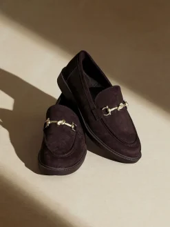 Linzi Elite Classic Loafer With Embellishment Brown