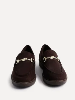 Linzi Elite Classic Loafer With Embellishment Brown