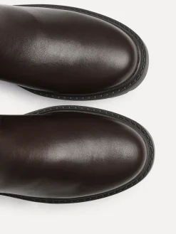 Linzi Limited Wedge Ankle Boots Brown Hot