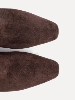 Linzi Ritual Kitten Heeled Chelsea Boots Brown