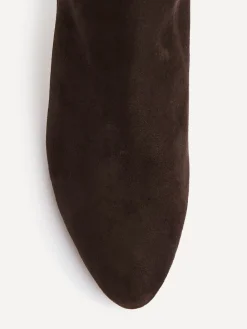 Linzi Rush Pointed Toe High Leg Stiletto Boots Brown Online