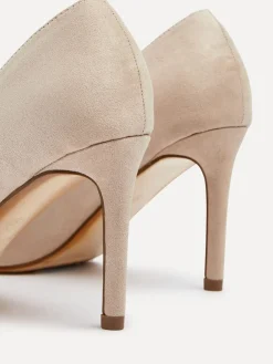 Linzi Cream Overjoyed Stiletto Pointed Court Heels Best