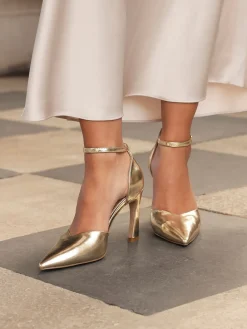 Linzi Gold Moira Classic Stiletto Court Heels