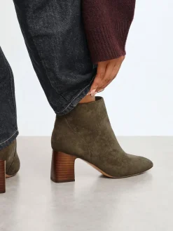 Linzi Green Cove Comfort Block Heeled Ankle Boot Online