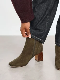 Linzi Green Cove Comfort Block Heeled Ankle Boot Online