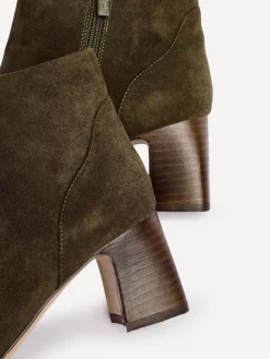 Linzi Green Cove Comfort Block Heeled Ankle Boot Online