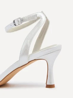 Linzi Ivory Bridal Adelaide Pearl Embellished Block Heels Hot