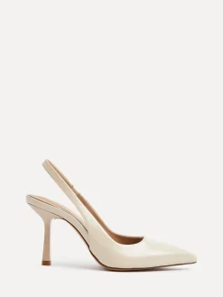 Linzi Dash Slingback Court Heels Nude Sale