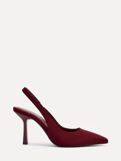 Linzi Dash Slingback Court Heels Red Online