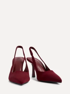 Linzi Dash Slingback Court Heels Red Online