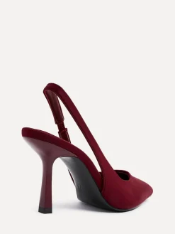 Linzi Dash Slingback Court Heels Red Online