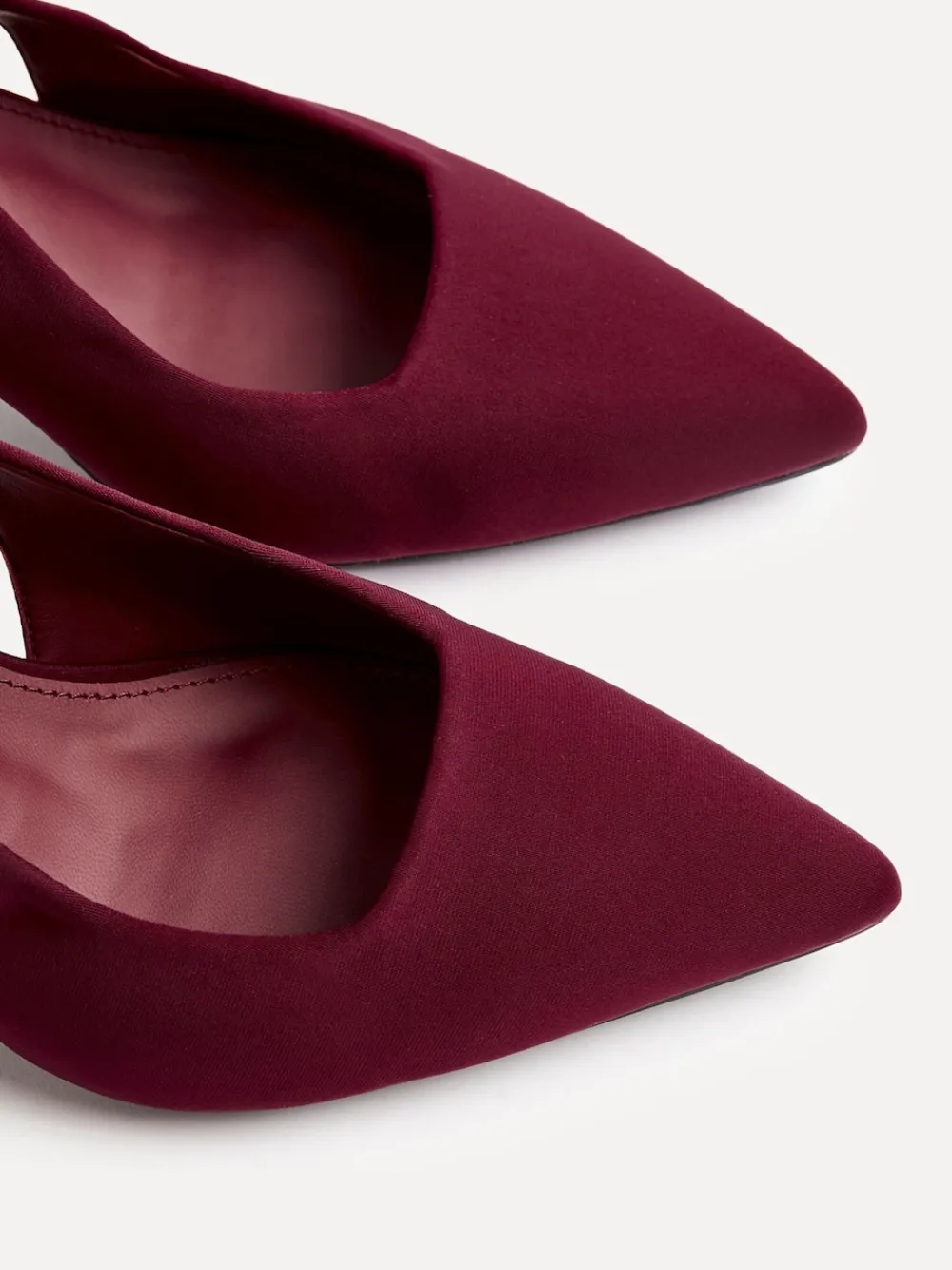 Linzi Izzie Wide Fit Slingback Court Heels Red Hot