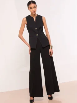 Lipsy Black Premium Tailored Waistcoat Sale