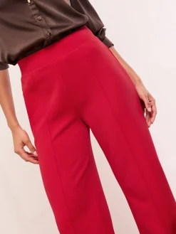 Lipsy Red High Waist Wide Leg Trousers Best