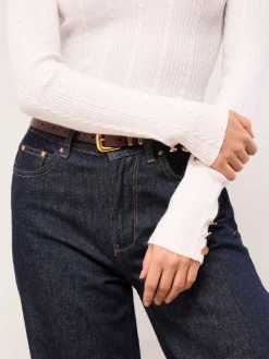 Lipsy White Knitted Roll Neck Jumper Discount