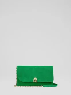LK Bennett Green Essie Blend Resin Teardrop Purse