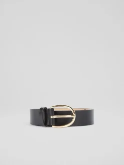 LK Bennett Julian Classic Black Jean Belt Clearance