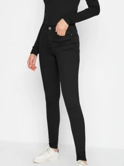 Long Tall Sally Black Ava Stretch Skinny Jeans Sale