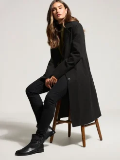 Long Tall Sally City Coat Black Best