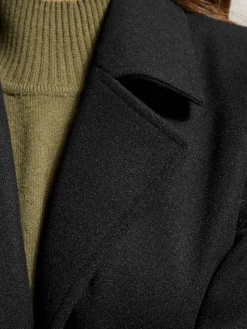 Long Tall Sally City Coat Black Best