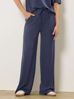 Long Tall Sally Premium Wide Leg Joggers Blue Best