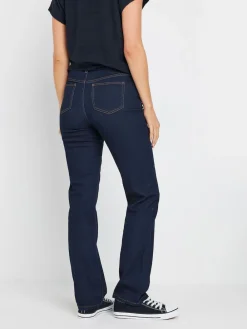 Long Tall Sally Straight Leg Jeans Blue Hot