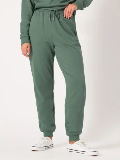 Long Tall Sally Cuffed Joggers Green Clearance