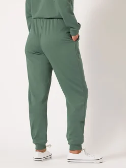 Long Tall Sally Cuffed Joggers Green Clearance