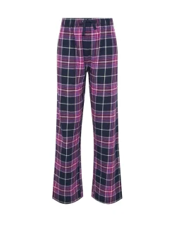 Long Tall Sally Check Pyjamas Purple Discount