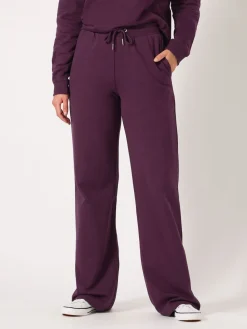 Long Tall Sally Wide Fit Wide Leg Joggers Purple Sale
