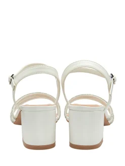Lotus White Heeled Occasion Sandals Best