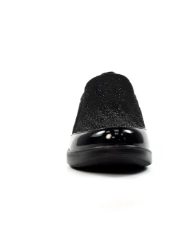 Lunar Black Hattie Wedge Shoes Outlet