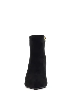 Lunar Black Sadie Heeled Ankle Boots Hot