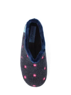 Lunar Blue Havana Full Slippers Best