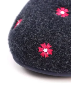 Lunar Blue Havana Full Slippers Best