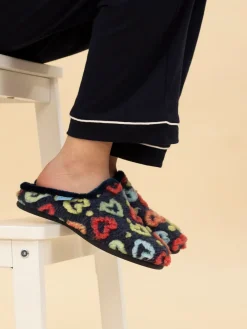 Lunar Mule Slippers Blue Hot