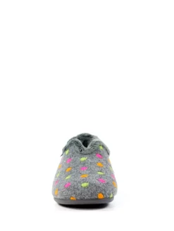 Lunar Full Slippers Grey New