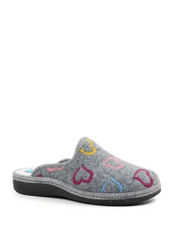 Lunar Mule Slippers Grey Sale