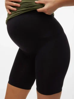 Mamalicious Maternity Seamless Leggings Black Sale