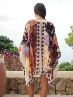 Next Printed Overhead Cover-Up Kaftan Shirt Marrakesh Scenic Hot