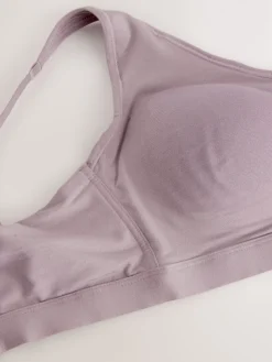 Next Mauve Purple DD+ Pad Non Wire A-E Ultimate Comfort Non Wire Longline Bra New
