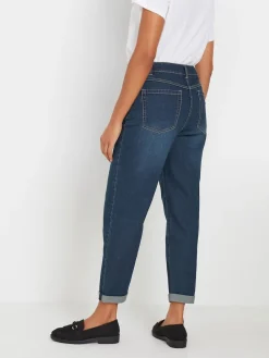 M&Co Dark blue Mom Jeans Outlet