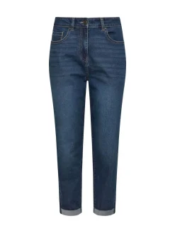 M&Co Dark blue Mom Jeans Outlet