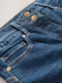 Next Lift, Slim And Shape Bootcut Jeans Mid Blue Denim New