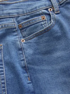 Next Mid Rise Stretch Bootcut Jeans Mid Blue Denim Best