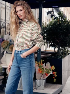 Next Stovepipe Straight Leg Jeans Mid Blue Online