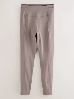 Next Power Active Sports Leggings with Pocket Mink Brown Outlet