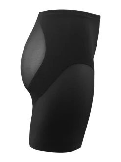 Miraclesuit Black Shapewear Sheer waistline Tummy Control Rear Lifting Boy Shorts Best